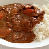 とってもシンプルなカレーライス♡ひと工夫で絶品に